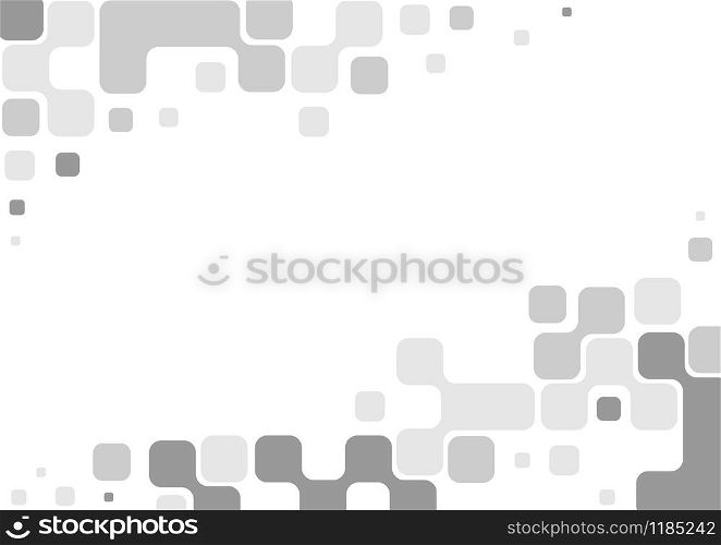 Abstract Background with Gray Squares