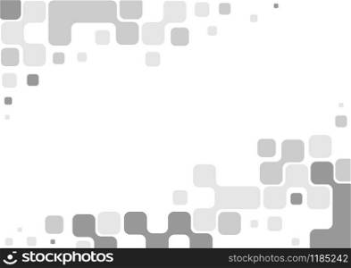 Abstract Background with Gray Squares