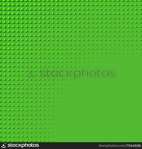 Abstract background with green triangular shape gradient