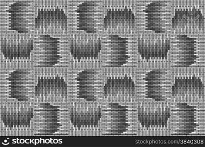 abstract background with grey brick. 10 EPS