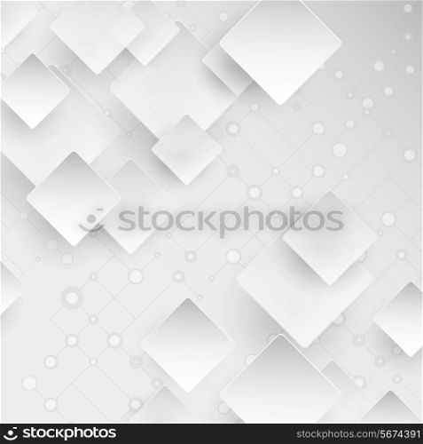 Abstract background with lattice and squares design