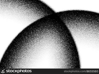 Abstract background with layered noisy gradient of scattered dots