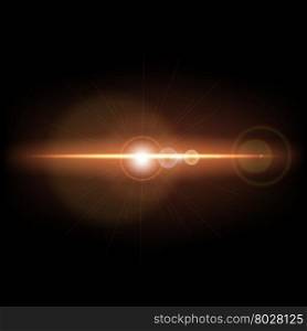Abstract background with lens flare, stock photo