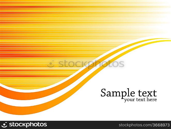Abstract background with line