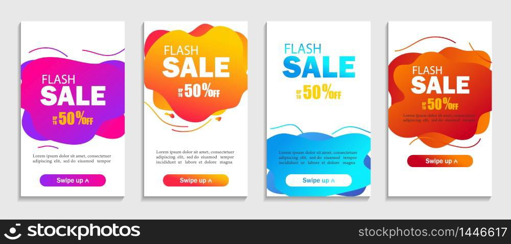 Abstract background with liquid shape of offer sale for retail, business, presentation. Template banner flash sale with abstract liquid shape.Flash sale special offer set. vector illustration. Abstract background with liquid shape of offer sale for retail, business, presentation. Template banner flash sale with abstract liquid shape.Flash sale special offer set. vector