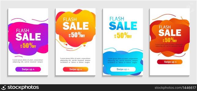 Abstract background with liquid shape of offer sale for retail, business, presentation. Template banner flash sale with abstract liquid shape.Flash sale special offer set. vector illustration. Abstract background with liquid shape of offer sale for retail, business, presentation. Template banner flash sale with abstract liquid shape.Flash sale special offer set. vector