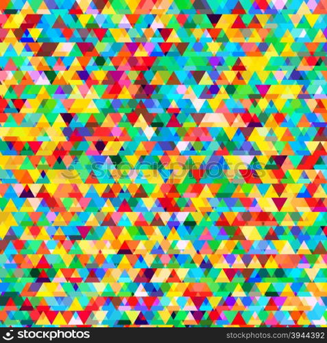 Abstract background with messy triangular polygons pattern