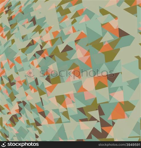 Abstract background with messy triangular polygons pattern