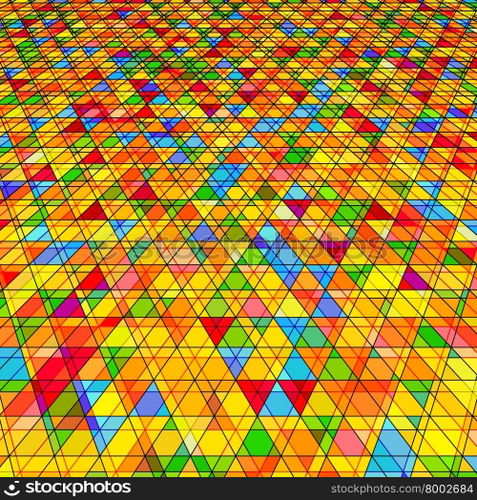 Abstract background with messy triangular polygons pattern