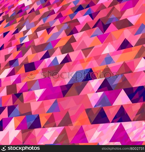 Abstract background with messy triangular polygons pattern