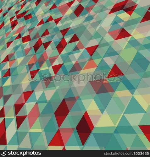 Abstract background with messy triangular polygons pattern