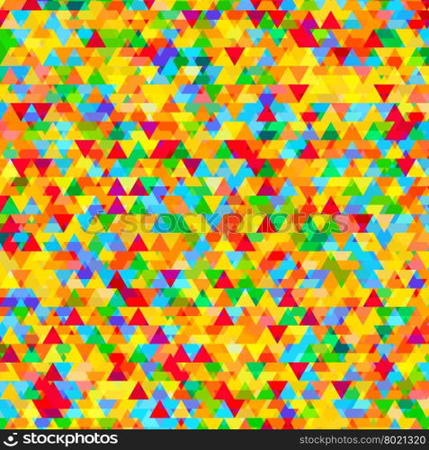 Abstract background with messy triangular polygons pattern