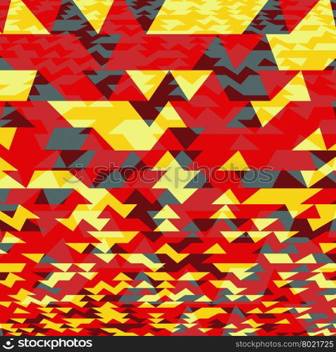 Abstract background with messy triangular polygons pattern