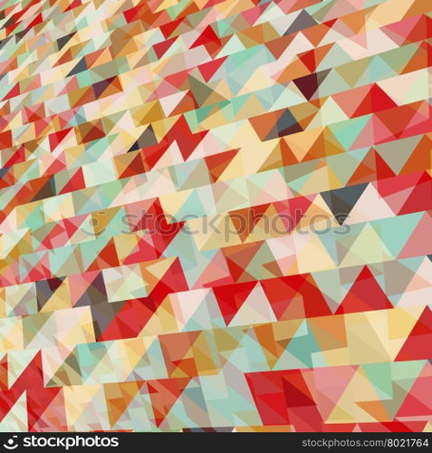 Abstract background with messy triangular polygons pattern