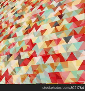 Abstract background with messy triangular polygons pattern
