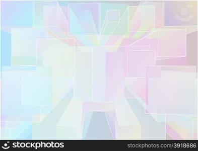 abstract background with multicolor cubes. 10 EPS