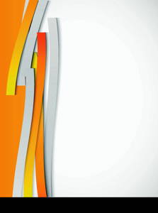 Abstract background with orange lines