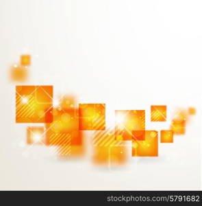 Abstract background with orange stylized geometric abstraction. Abstract background with stylized abstraction