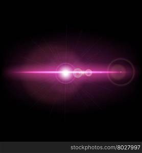 Abstract background with pink lens flare, stock photo