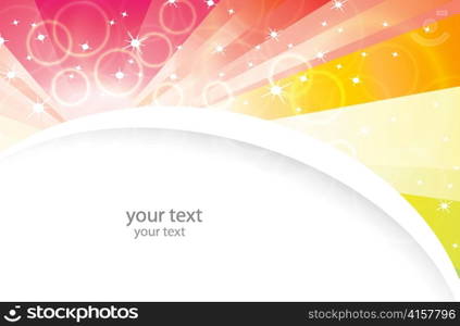abstract background with rays vector