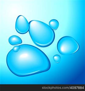 abstract background with shiny bubbles - vector illustration