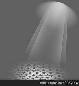 Abstract background with spotlight