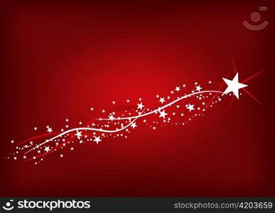 abstract background with stars vector