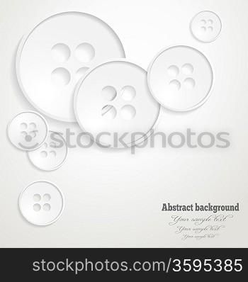 Abstract background with the image of buttons