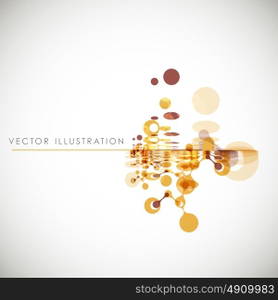 Abstract background with vector design elements. Abstract background with vector design elements.