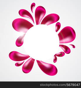 Abstract Background with Water Drops Vector Illustration EPS10