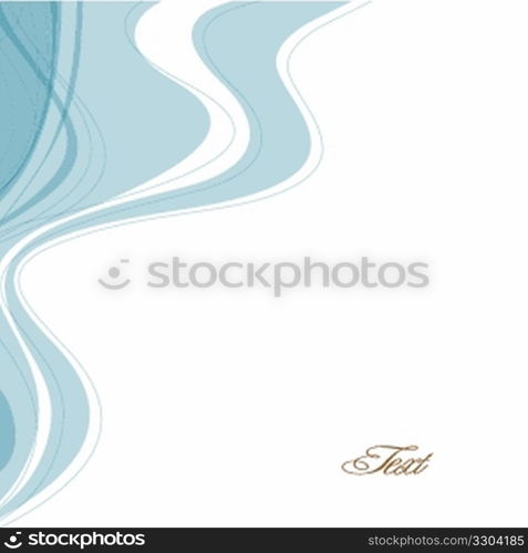 abstract background with waves