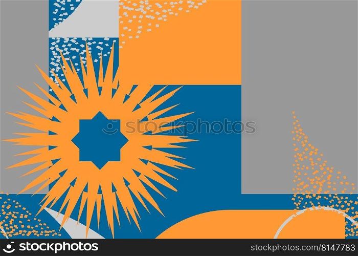 Abstract background withe various lines andfiguras. 