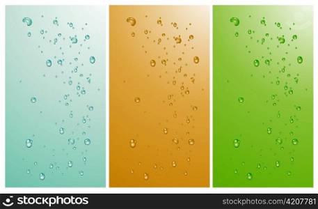 abstract backgrounds with bubbles