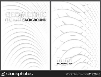 Abstract Backgrounds with Paper Layers