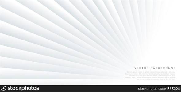 Abstract banner diagonal white perspective background.You can use for template brochure design. poster, banner web, flyer, etc. Vector illustration