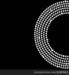 Abstract beautiful black diamond background vector illustration
