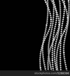 Abstract beautiful black diamond background vector illustration