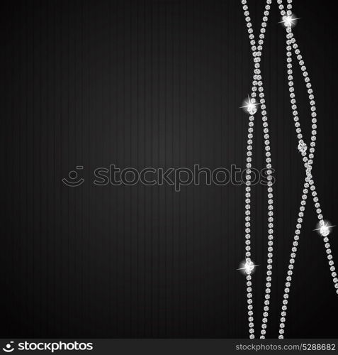 Abstract beautiful black diamond background vector illustration