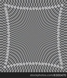 Abstract beautiful diamond background vector illustration. EPS10. Abstract beautiful diamond background vector illustration