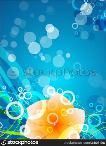 Abstract beautiful flower background