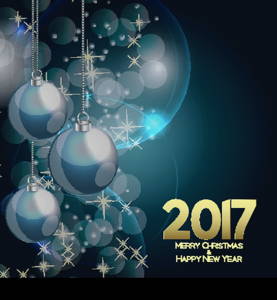 Abstract Beauty Christmas and 2017 New Year Background. Vector Illustration. EPS10. Abstract Beauty Christmas and 2017 New Year Background. Vector I