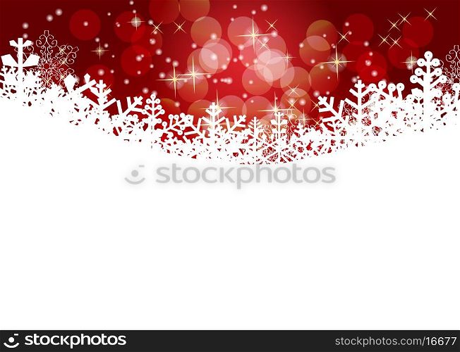 Abstract Beauty Christmas and New Year Background