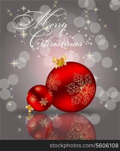 Abstract beauty Christmas and New Year background.