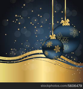 Abstract beauty Christmas and New Year background.