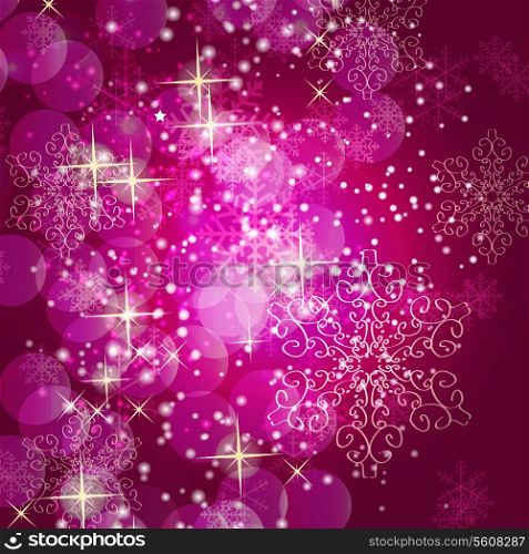 Abstract beauty Christmas and New Year background. .