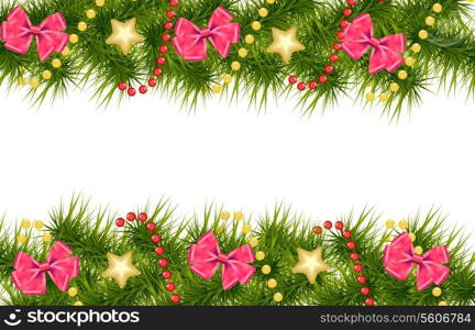 Abstract beauty Christmas and New Year background. Vector illustration