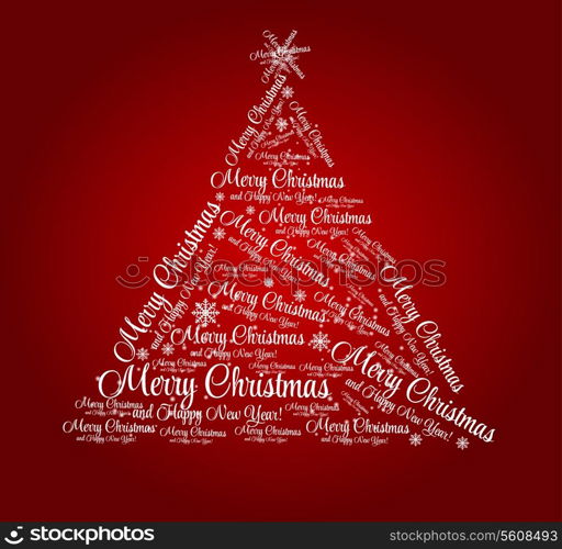 Abstract beauty Christmas and New Year background. vector illustration