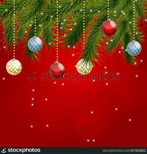 Abstract beauty Christmas and New Year background. vector illustration. Abstract beauty Christmas and New Year background. vector illust