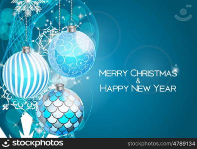 Abstract Beauty Christmas and New Year Background. Vector Illustration. EPS10. Abstract Beauty Christmas and New Year Background. Vector Illust