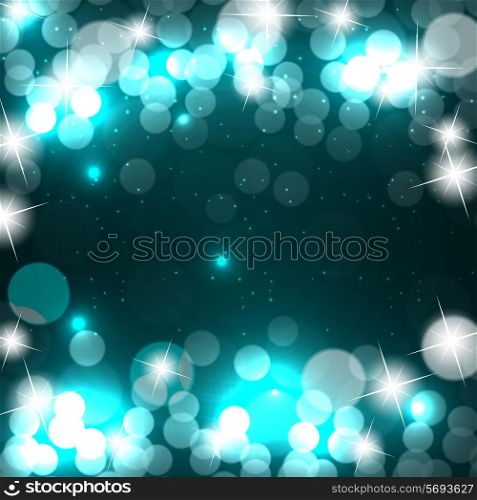 Abstract Beauty Christmas and New Year Background. Vector Illustration. EPS10